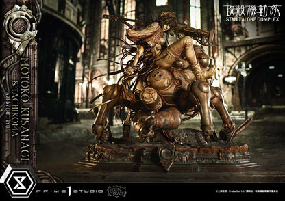 Ghost in The Shell: Stand Alone Complex Figure - Kusanagi Motoko & Tachikoma Art By Entei Ryu [Pre-Order Oct 2027]