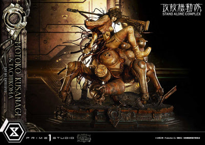 Ghost in The Shell: Stand Alone Complex Figure - Kusanagi Motoko & Tachikoma Art By Entei Ryu [Pre-Order Oct 2027]