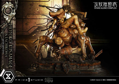 Ghost in The Shell: Stand Alone Complex Figure - Kusanagi Motoko & Tachikoma Art By Entei Ryu [Pre-Order Oct 2027]