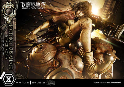 Ghost in The Shell: Stand Alone Complex Figure - Kusanagi Motoko & Tachikoma Art By Entei Ryu [Pre-Order Oct 2027]