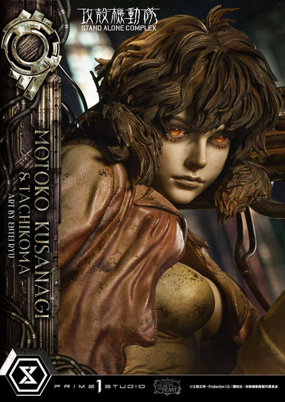 Ghost in The Shell: Stand Alone Complex Figure - Kusanagi Motoko & Tachikoma Art By Entei Ryu [Pre-Order Oct 2027]