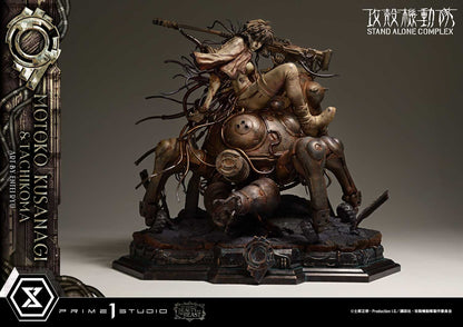 Ghost in The Shell: Stand Alone Complex Figure - Kusanagi Motoko & Tachikoma Art By Entei Ryu [Pre-Order Oct 2027]