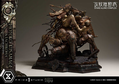 Ghost in The Shell: Stand Alone Complex Figure - Kusanagi Motoko & Tachikoma Art By Entei Ryu [Pre-Order Oct 2027]