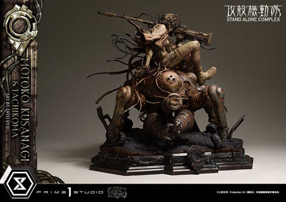 Ghost in The Shell: Stand Alone Complex Figure - Kusanagi Motoko & Tachikoma Art By Entei Ryu [Pre-Order Oct 2027]