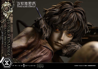 Ghost in The Shell: Stand Alone Complex Figure - Kusanagi Motoko & Tachikoma Art By Entei Ryu [Pre-Order Oct 2027]