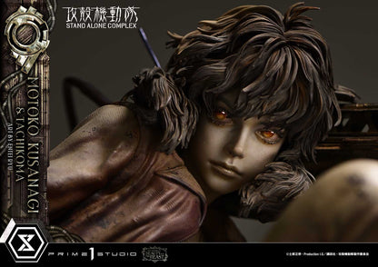 Ghost in The Shell: Stand Alone Complex Figure - Kusanagi Motoko & Tachikoma Art By Entei Ryu [Pre-Order Oct 2027]
