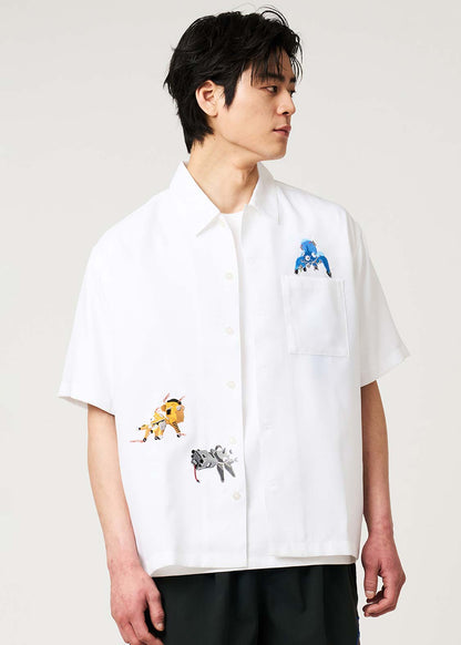 Ghost in the Shell X Graniph Fashion Collection - Barrage Oversized Short-Sleeve Shirt