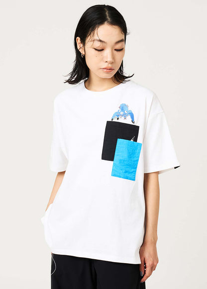 Ghost in the Shell X Graniph Fashion Collection - Goodbye Mr. Batou Big Silhouette T-Shirt
