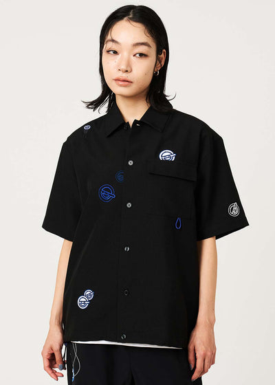 Ghost in the Shell X Graniph Fashion Collection - Imitators Without an Original Oversized Short Sleeve Shirt
