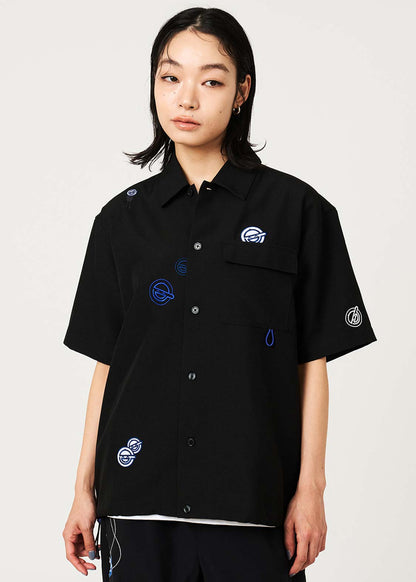 Ghost in the Shell X Graniph Fashion Collection - Imitators Without an Original Oversized Short Sleeve Shirt