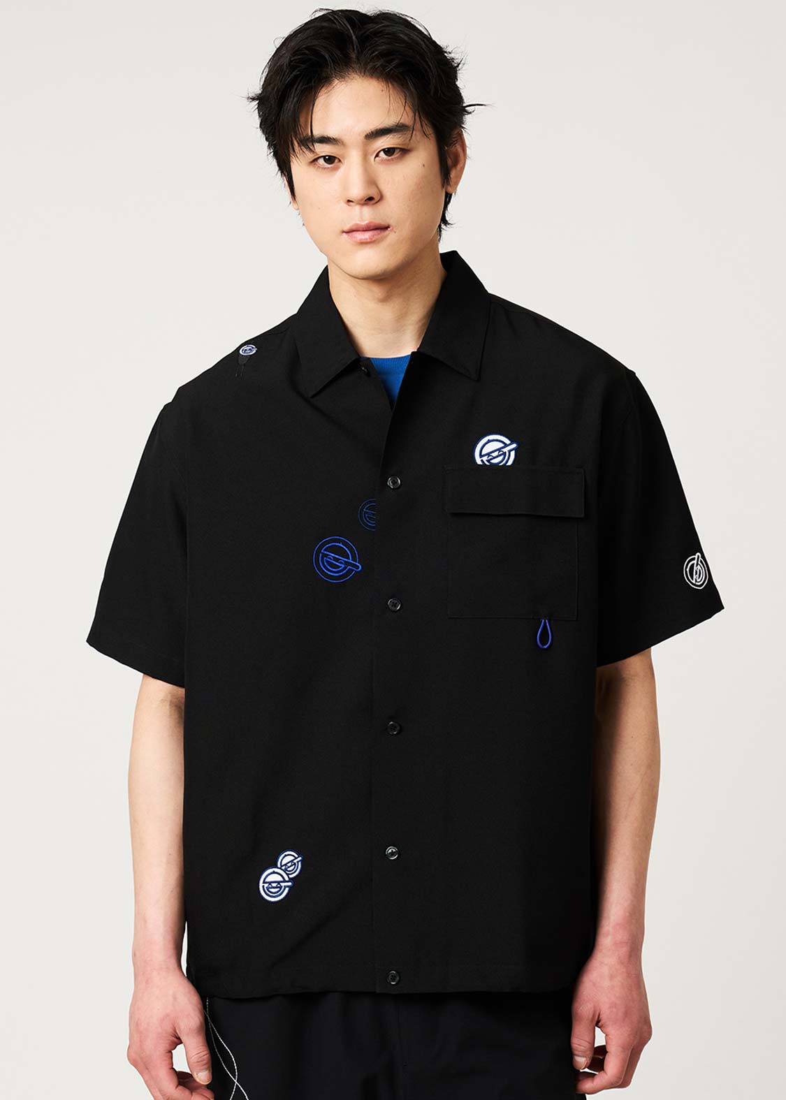 Ghost in the Shell X Graniph Fashion Collection - Imitators Without an Original Oversized Short Sleeve Shirt
