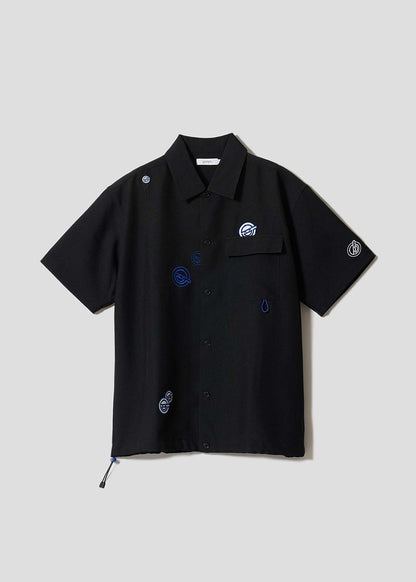 Ghost in the Shell X Graniph Fashion Collection - Imitators Without an Original Oversized Short Sleeve Shirt