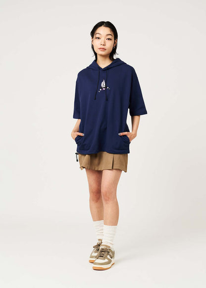 Ghost in the Shell X Graniph Fashion Collection - Motoko Kusanagi Oversized Short Sleeve Hoodie