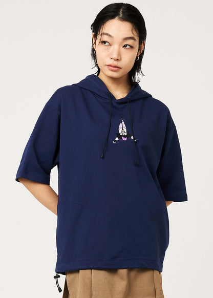 Ghost in the Shell X Graniph Fashion Collection - Motoko Kusanagi Oversized Short Sleeve Hoodie