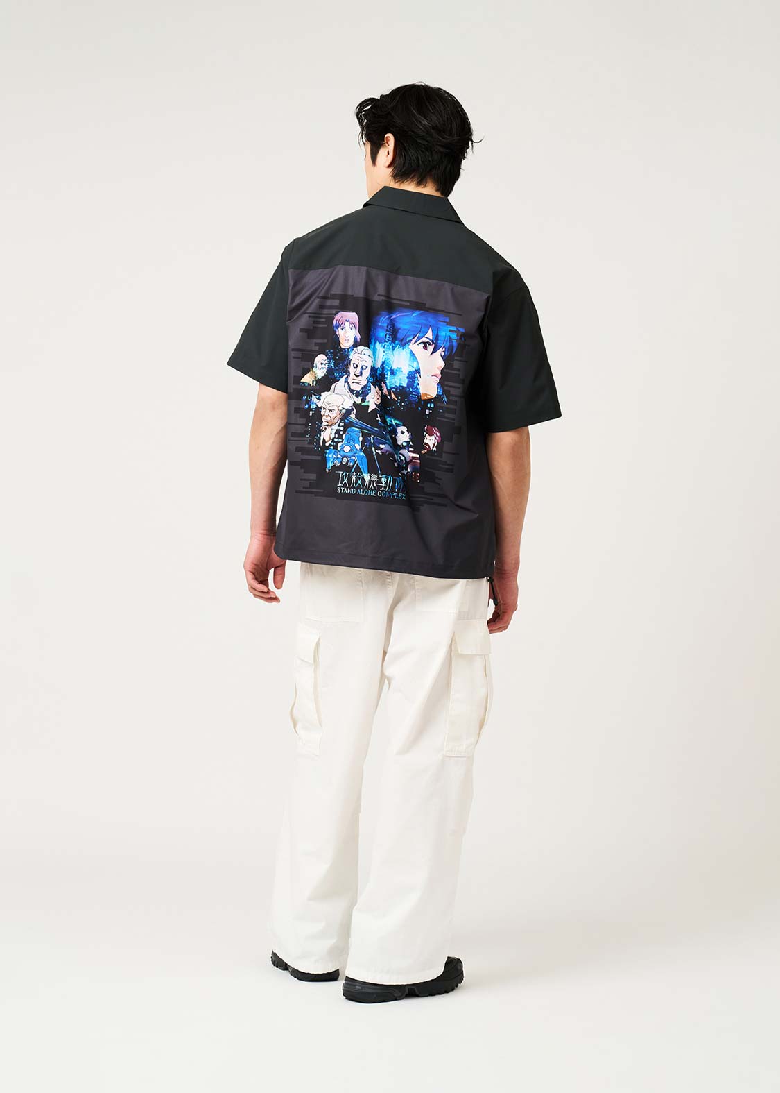 Ghost in the Shell X Graniph Fashion Collection - Public Security Section 9 Oversized Short Sleeve Shirt