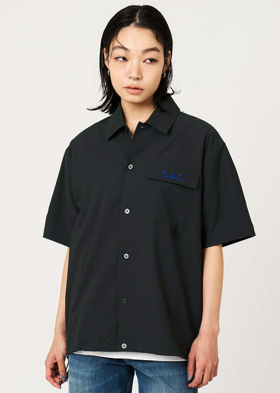 Ghost in the Shell X Graniph Fashion Collection - Public Security Section 9 Oversized Short Sleeve Shirt