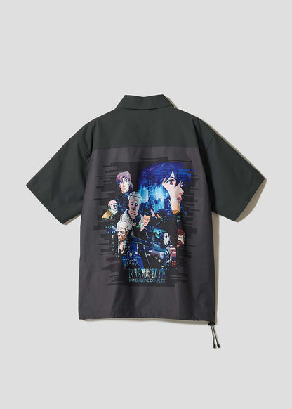Ghost in the Shell X Graniph Fashion Collection - Public Security Section 9 Oversized Short Sleeve Shirt