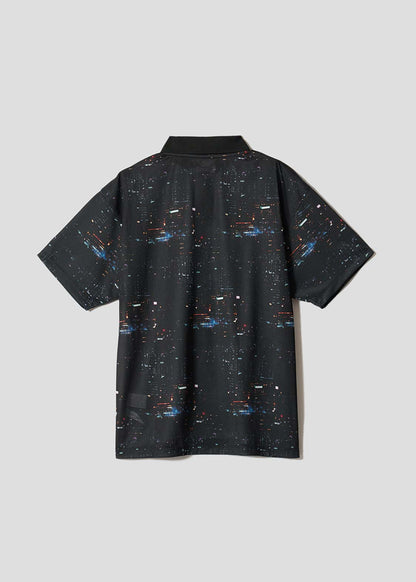 Ghost in the Shell X Graniph Fashion Collection - Stand Alone Complex Big Silhouette Game Polo Shirt