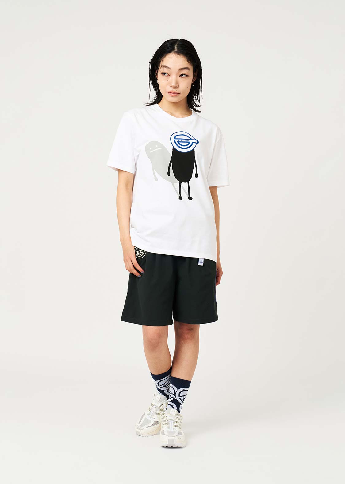 Ghost in the Shell X Graniph Fashion Collection - The Laughing Man Shadow T-shirt [Pre-Order June 24, 2026]