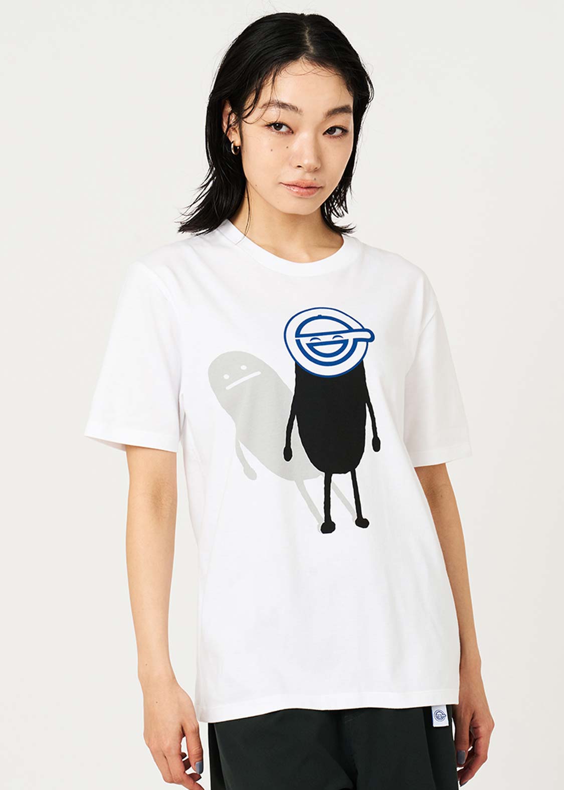 Ghost in the Shell X Graniph Fashion Collection - The Laughing Man Shadow T-shirt [Pre-Order June 24, 2026]