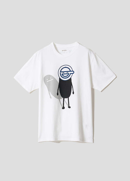 Ghost in the Shell X Graniph Fashion Collection - The Laughing Man Shadow T-shirt [Pre-Order June 24, 2026]