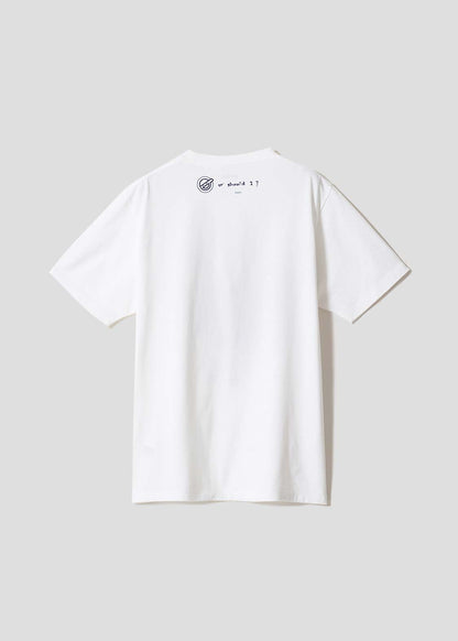 Ghost in the Shell X Graniph Fashion Collection - The Laughing Man Shadow T-shirt [Pre-Order June 24, 2026]