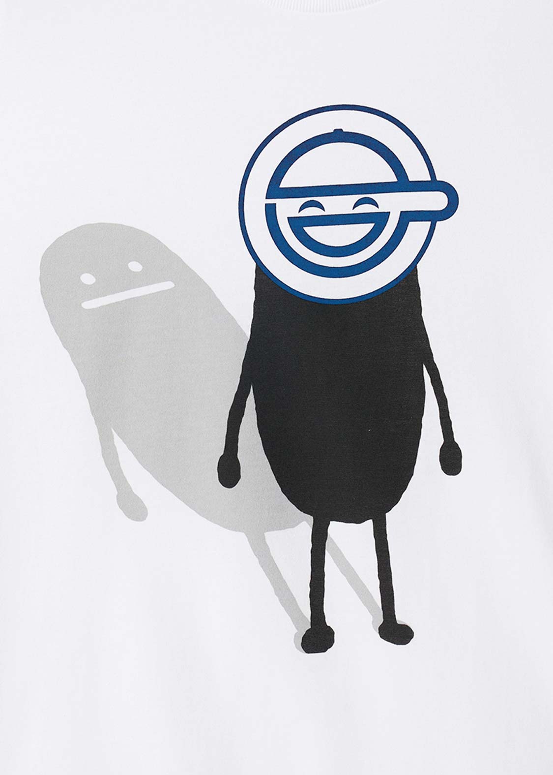 Ghost in the Shell X Graniph Fashion Collection - The Laughing Man Shadow T-shirt [Pre-Order June 24, 2026]