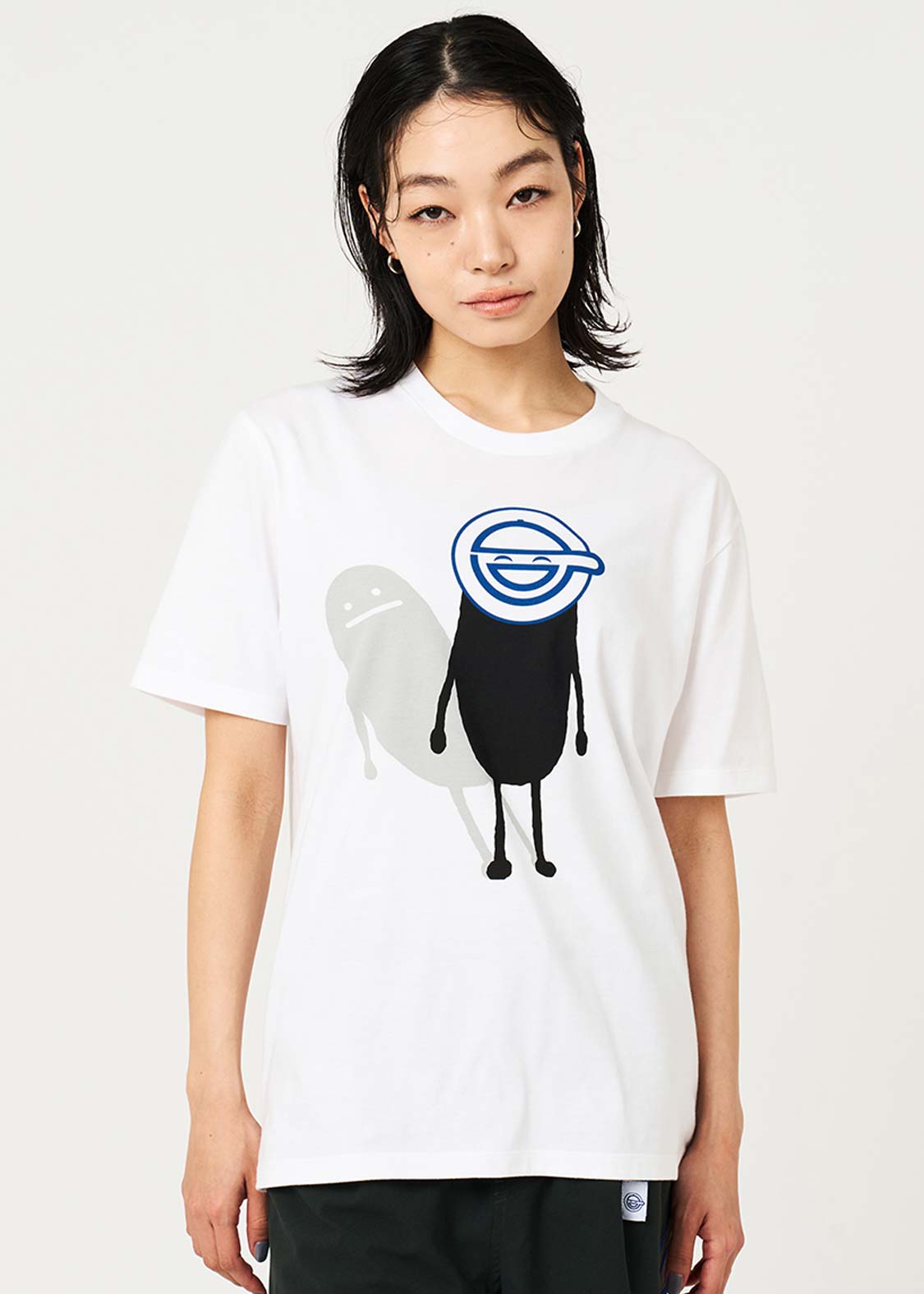 Ghost in the Shell X Graniph Fashion Collection - The Laughing Man Shadow T-shirt [Pre-Order June 24, 2026]