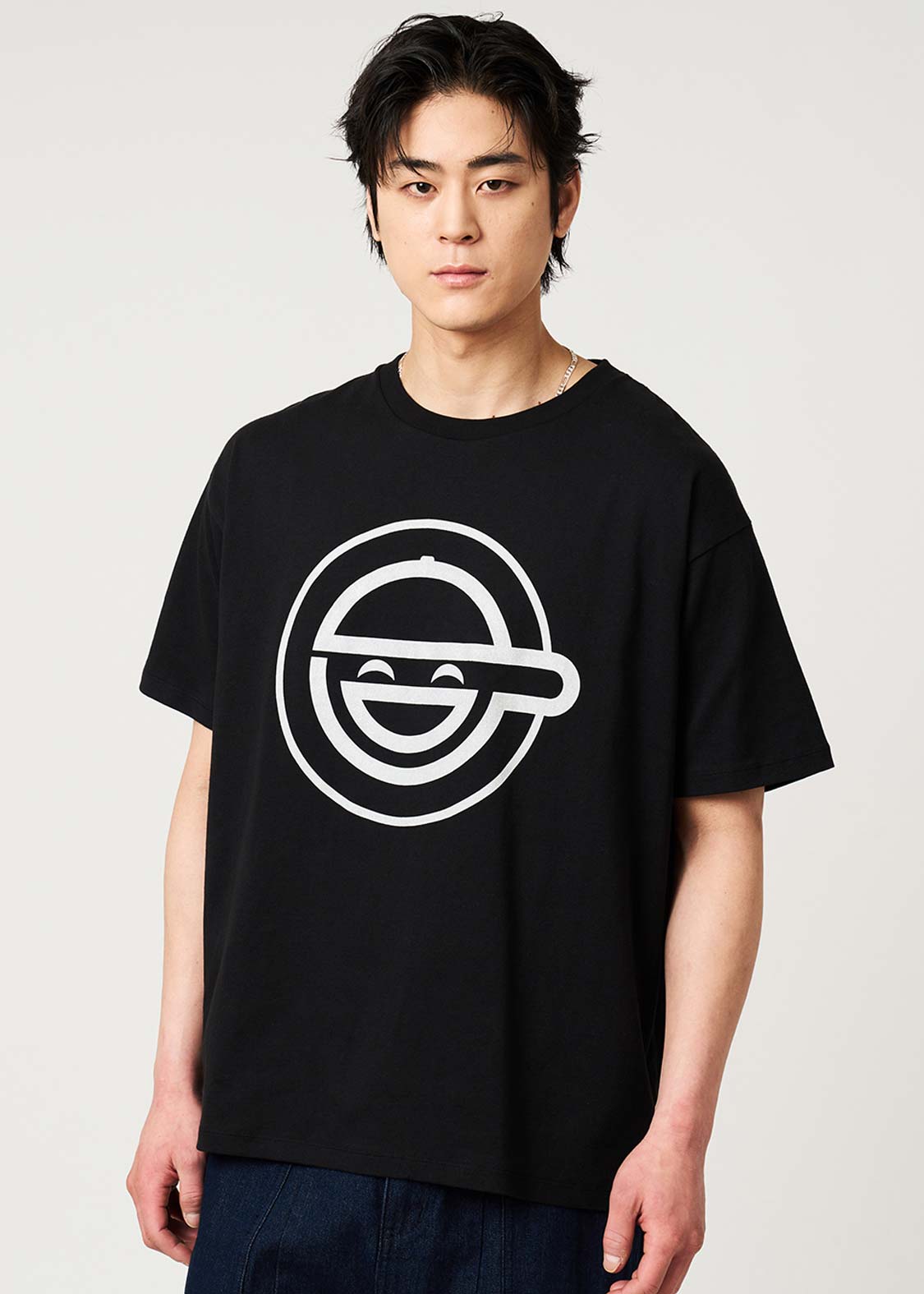Ghost in the Shell X Graniph Fashion Collection - The Laughting Man Oversized T-Shirt [Pre-Order Jul 2026]