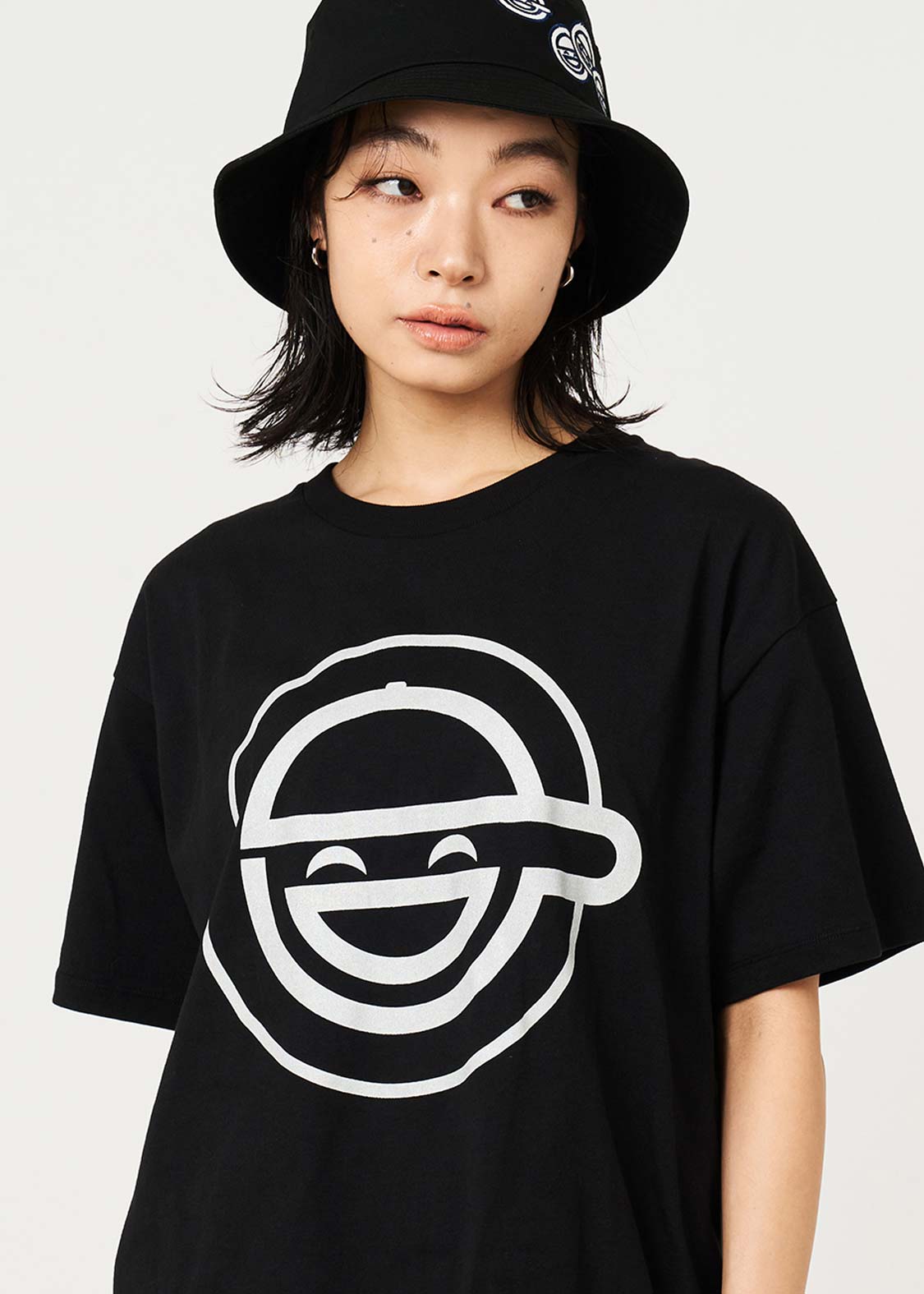 Ghost in the Shell X Graniph Fashion Collection - The Laughting Man Oversized T-Shirt [Pre-Order Jul 2026]