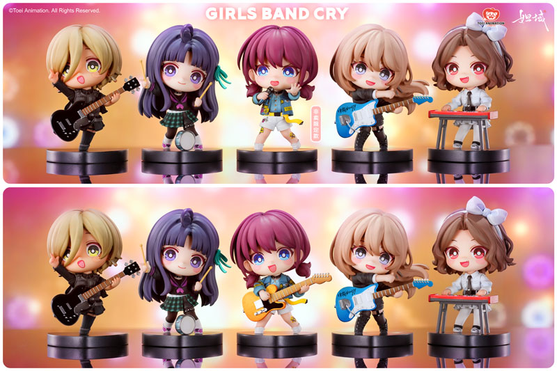 Girls Band Cry SD Figure - Complete Box Of 6 Types Limited Edition [Pre-Order Aug 2026]