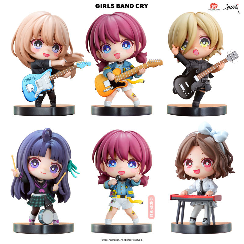 Girls Band Cry SD Figure - Complete Box Of 6 Types Limited Edition [Pre-Order Aug 2026]