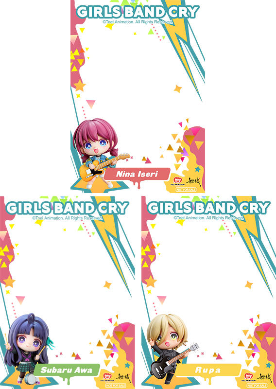 Girls Band Cry SD Figure - Complete Box Of 6 Types Limited Edition [Pre-Order Aug 2026]