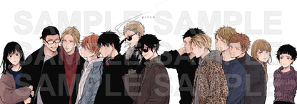Given Illustration Collection Release Commemoration 2nd Edition - Special Wide Double-Sided Poster [Pre-Order Aug 2026]