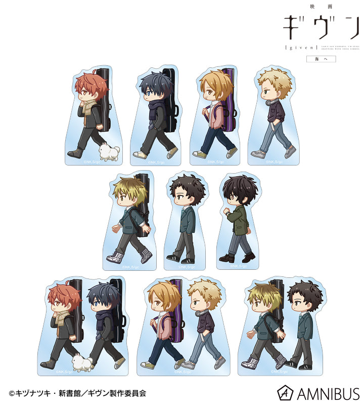 Given The Movie: To the Sea - Trading Chibi Toko Acrylic Mascot Complete Set of 10 [Pre-Order Mar 2026]