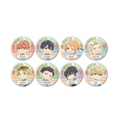 Given To the Sea - Can Badge 04 Strawberry Ver. Complete Set of 8 Types [Pre-Order May 2026]