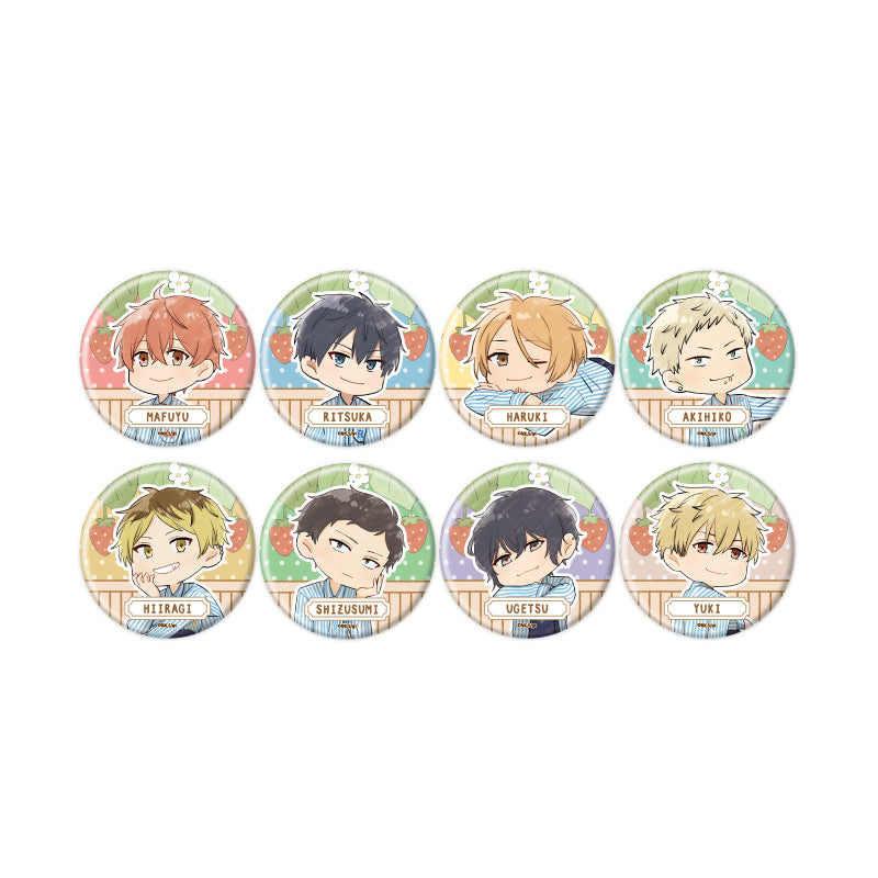 Given To the Sea - Can Badge 04 Strawberry Ver. Complete Set of 8 Types [Pre-Order May 2026]
