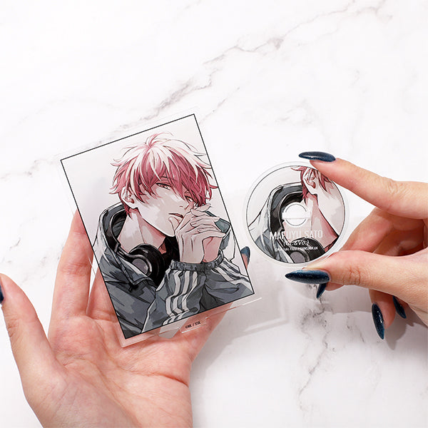 Given Triumphant Return Exhibition - CD-style Acrylic Stand A Mafuyu