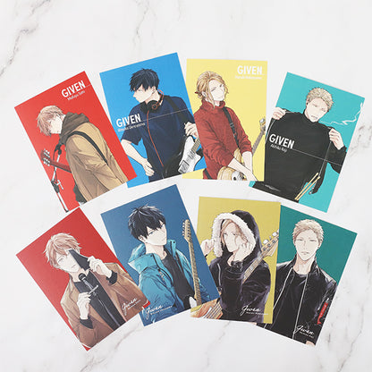 Given Triumphant Return Exhibition - Postcard set B Complete Set of 8