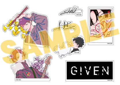 Given Illustration Collection Release Commemoration 2nd Edition - Sticker Set (4 Types) [Pre-Order Aug 2026]