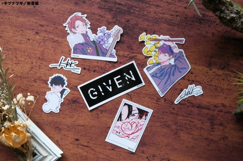 Given Illustration Collection Release Commemoration 2nd Edition - Sticker Set (4 Types) [Pre-Order Aug 2026]