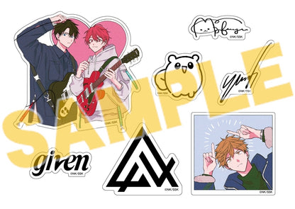 Given Illustration Collection Release Commemoration 2nd Edition - Sticker Set (4 Types) [Pre-Order Aug 2026]