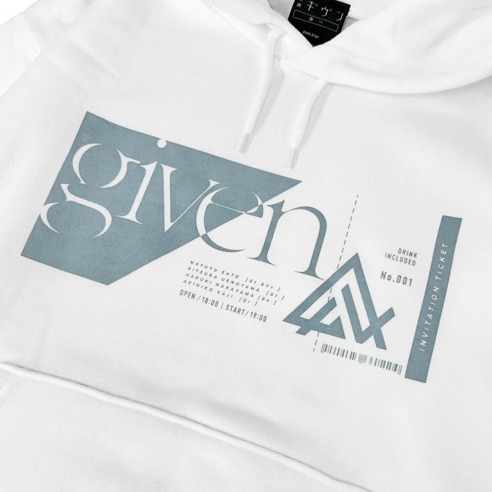 Given x Noitamina Apparel Pop Up Gallery - Design Hoodie (5 types) [Pre-Order Mar 2026]