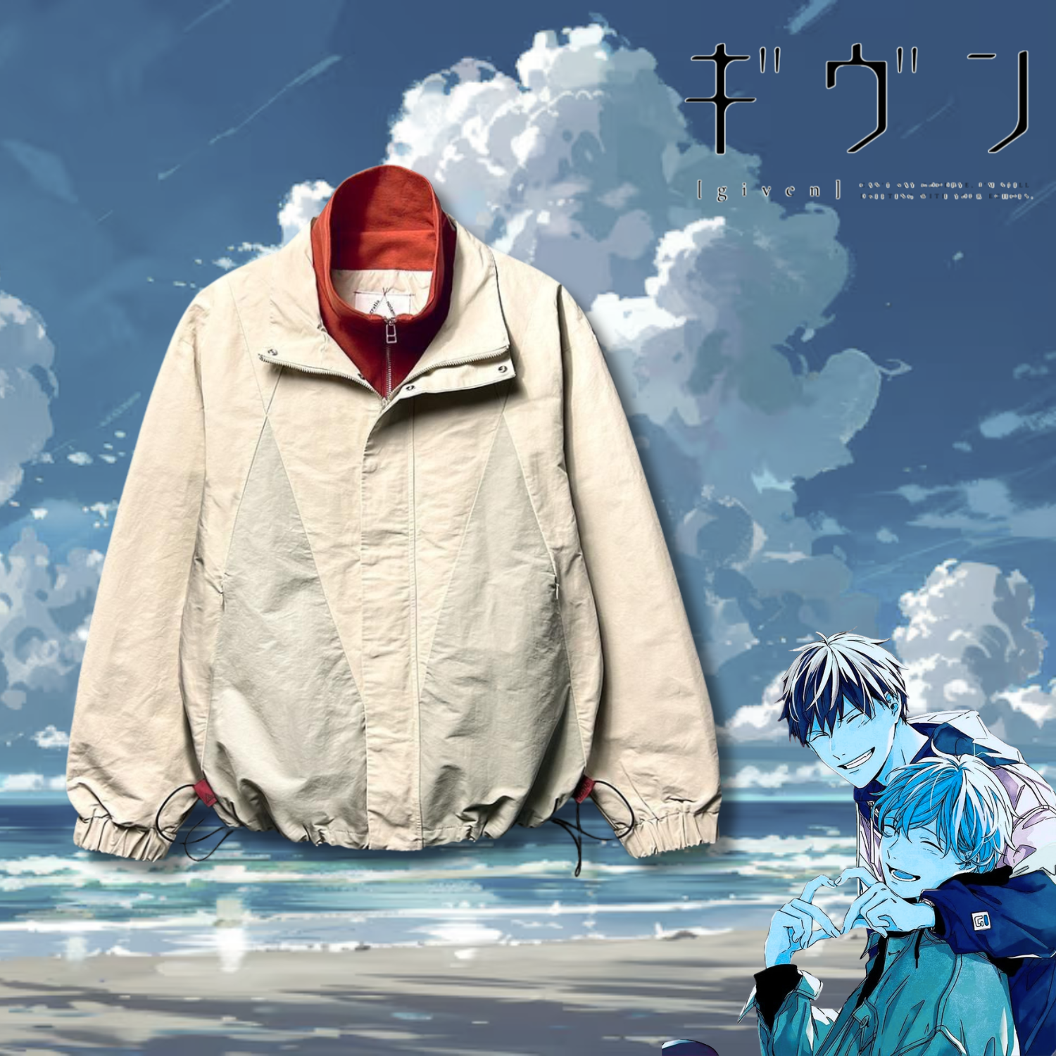 Given x Noitamina Apparel Pop Up Gallery - Fake Layered Blouson [Pre-Order Aug 2026]