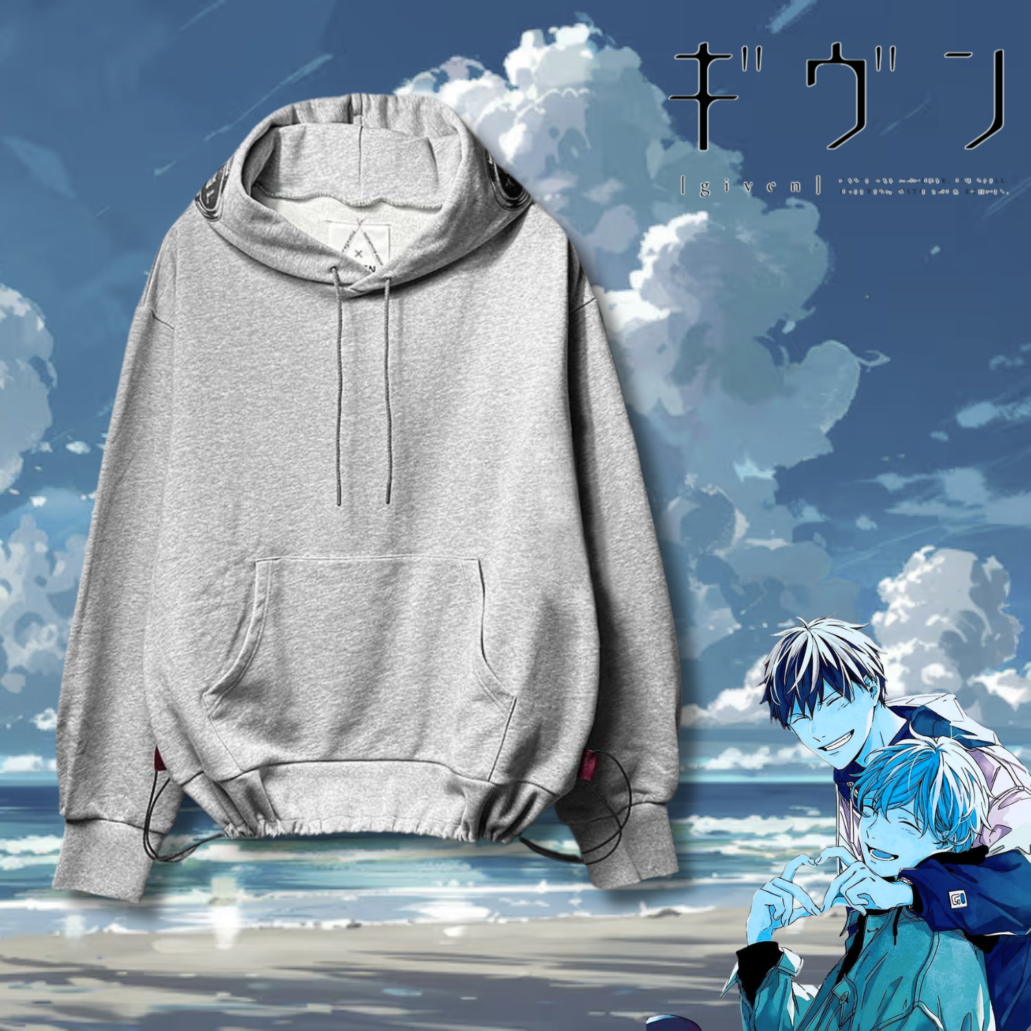 Given x Noitamina Apparel Pop Up Gallery - Headphone Hoodie [Pre-Order Aug 2026]