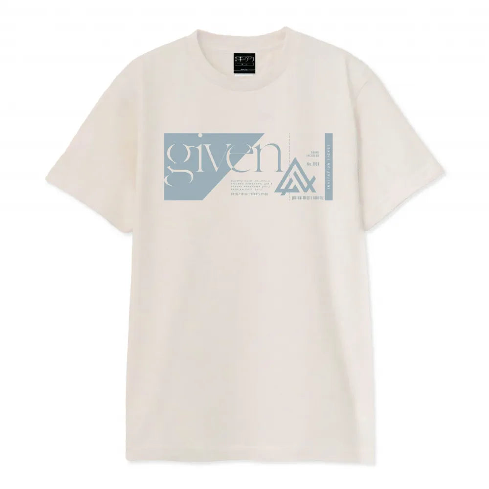 Given x Noitamina Apparel Pop Up Gallery - T-Shirt Ticket Design (4 types) [Pre-Order Mar 2026]