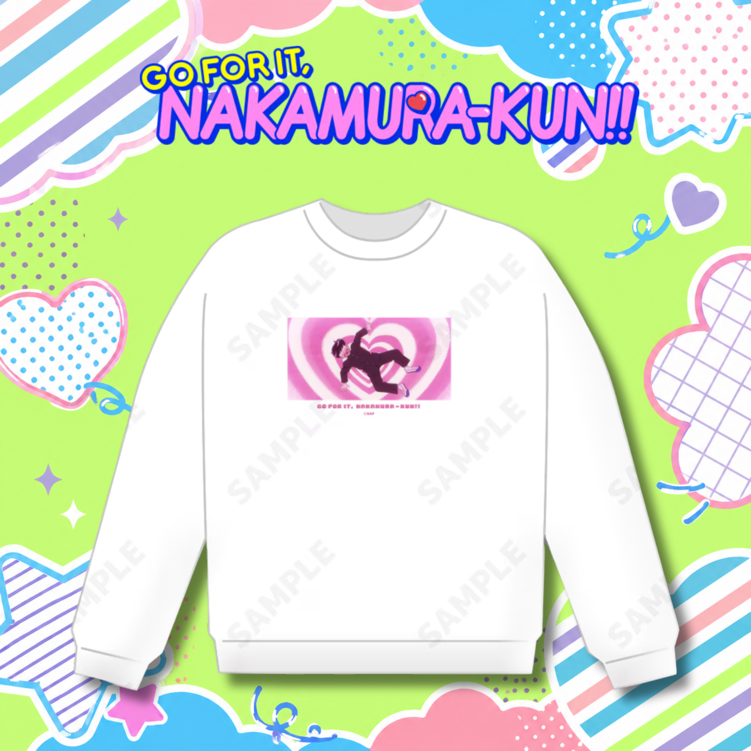 Go for It, Nakamura! - Y2K Decora Otokohito's trainer [Pre-Order Sep 2026]