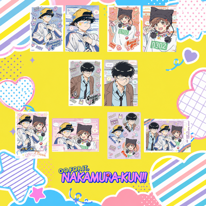 Go for It, Nakamura! - Y2K Decora  Illustration Card Collection Complete Set of 10 [Pre-Order Sep 2026]