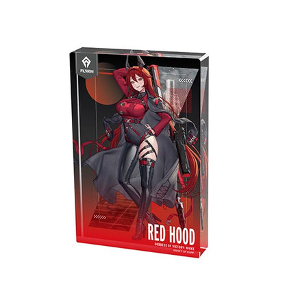 Goddess of Victory Nikke LOVECACAO Illustration Red Hood Tactical Fashion Ver. Acrylic Block