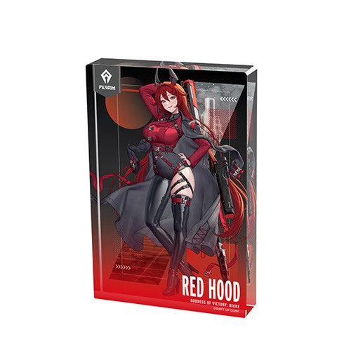 Goddess of Victory Nikke LOVECACAO Illustration Red Hood Tactical Fashion Ver. Acrylic Block